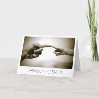 Thank you Dad Fathers Day Card