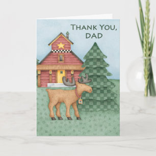Thank You Dad - Greeting Card