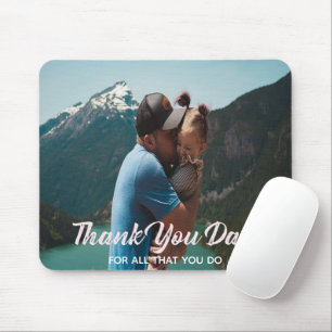Thank You Dad Mouse Pad