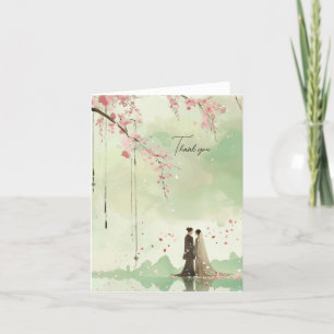 Thank you Digital Art Print Card