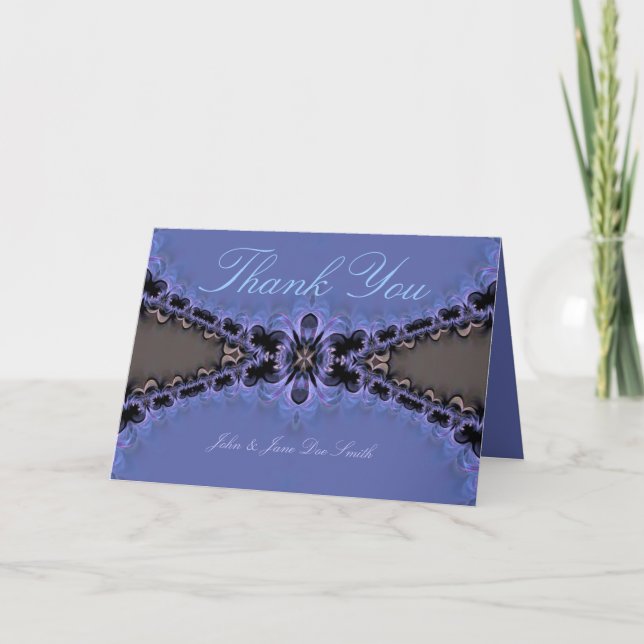 Thank You Digital Lace Card (Front)