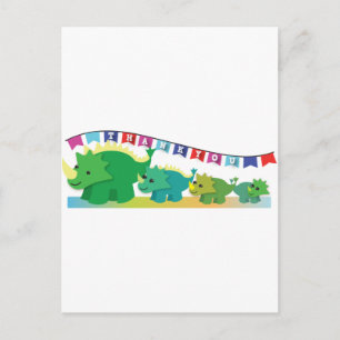 THANK you Dinosaurs cute! Postcard