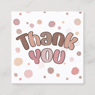 Thank you  discount card