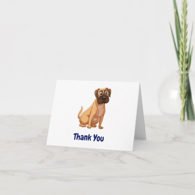 Thank You Dog Cards (Front)