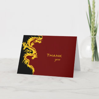 Thank you Dragon Card
