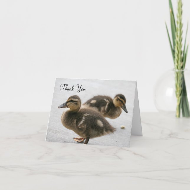 Thank You, Ducklings You Card (Front)