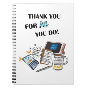 "Thank you Elders" Deserve Double Honor Notebook