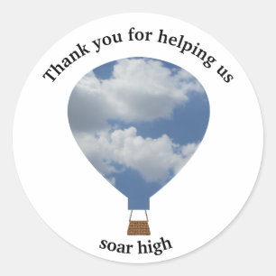 Thank You Employee Recognition Appreciation Classic Round Sticker