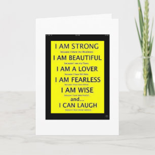Thank You Encouragement Card