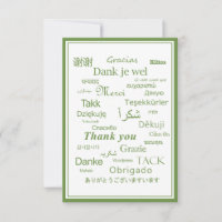 "Thank You" Expression International Language