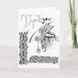 Thank You Faerie Card