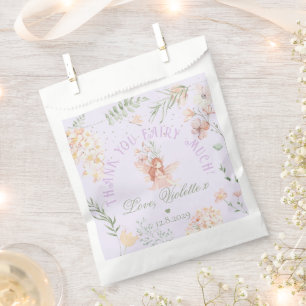 Thank you Fairy Much Fairy 1st Birthday Purple Favour Bags