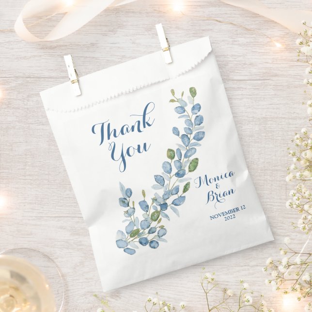 Thank You Favour Bags (Clipped)