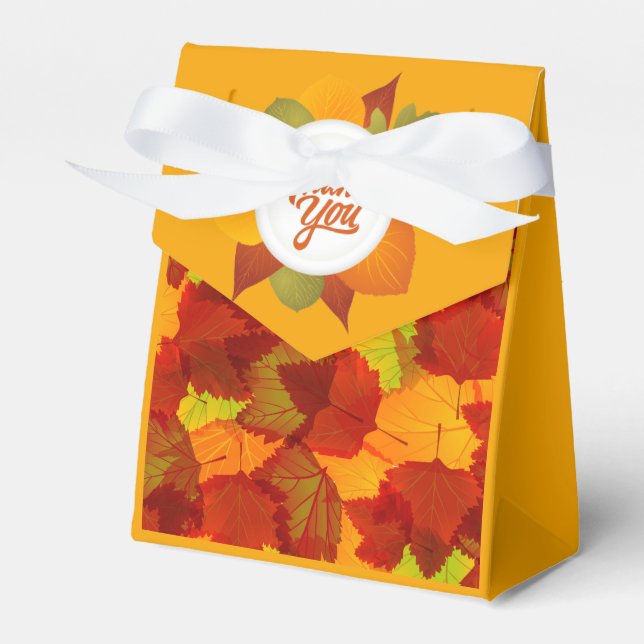 Thank You Favour Box (Front Side)