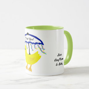 Thank You Favour Mug Rubber Ducky Baby Shower