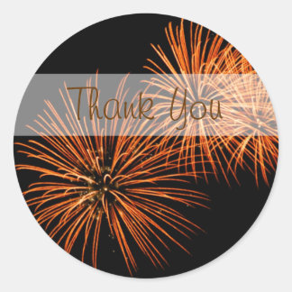 Thank You Fireworks Sticker