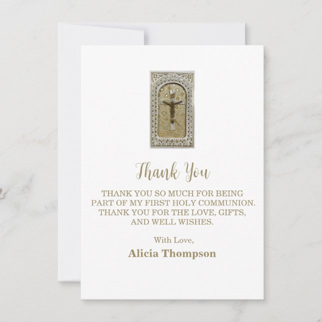 Thank You First Communion (Front)