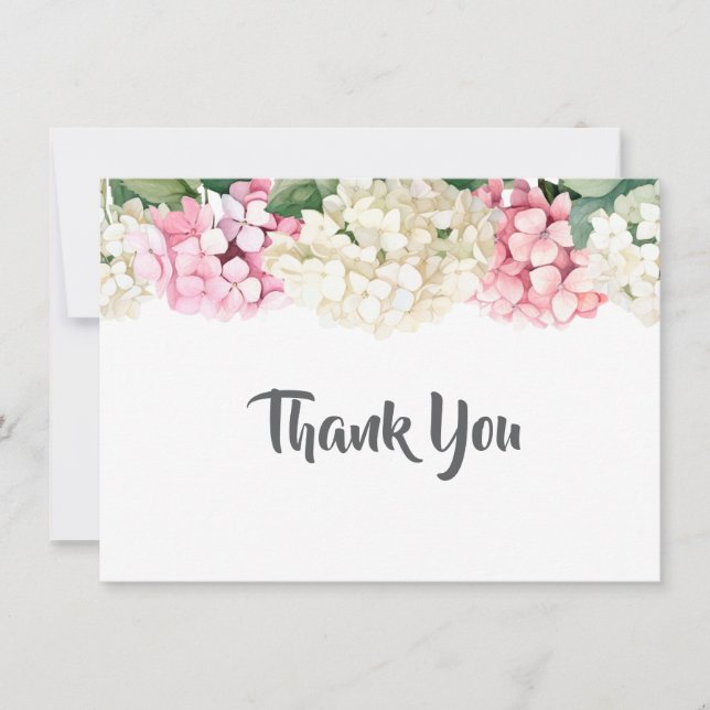 Thank You Flat Note Card (Front)