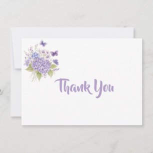 Thank You Flat Note Card