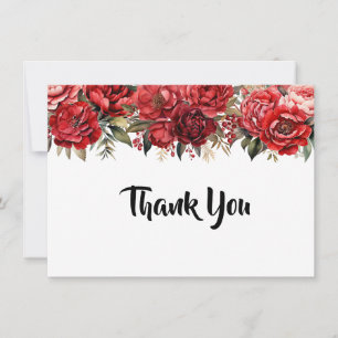 Thank You Flat Note Card