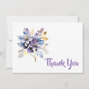 Thank You Flat Note Card