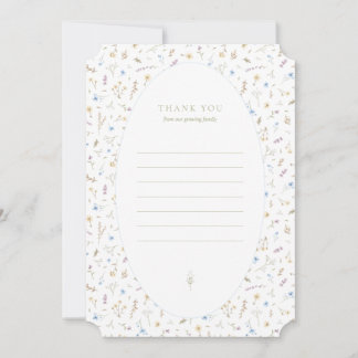 Thank you flat - storybook blue