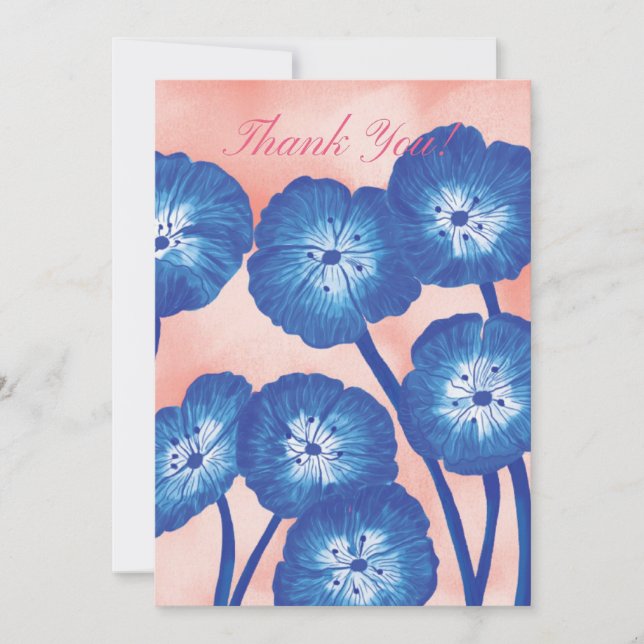 Thank You Floral Card (Front)