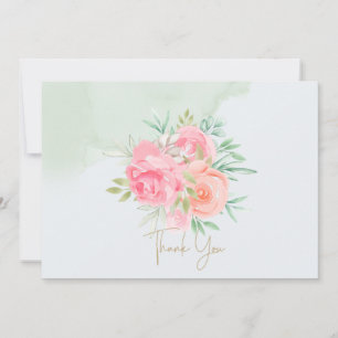 Thank You Floral Card