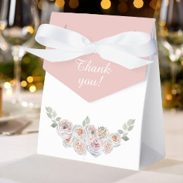 Thank You Floral Favour Box