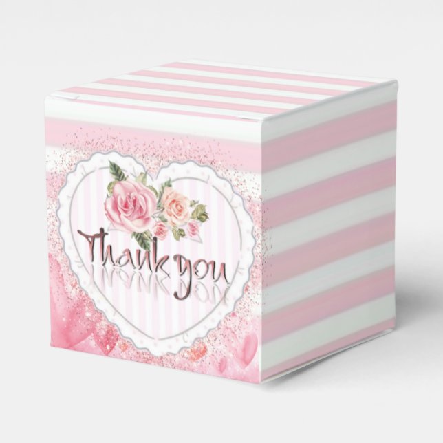 thank you floral gift box (Front Side)