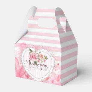 thank you floral gift box