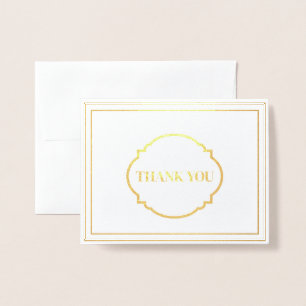 Thank You Foil Note Card