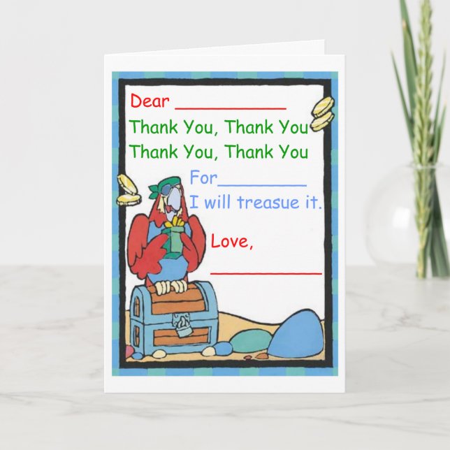 Thank You For (A gift) (Front)