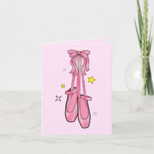 Thank You for Attending my Dance Recital! Card