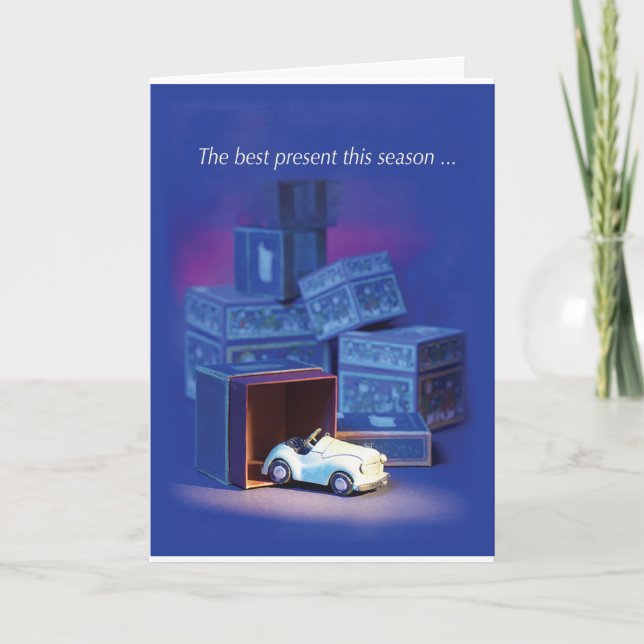 Thank You for Automotive Business Car in Stack  Card (Front)