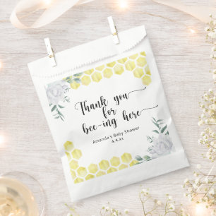 Thank you for bee-ing here -  favour bags