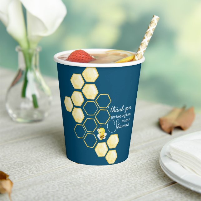 Thank You For Bee-ing Here Paper cup (Insitu)