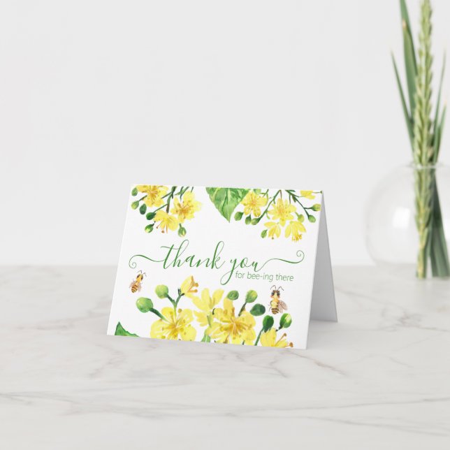 Thank You For Bee-ing There Card (Front)