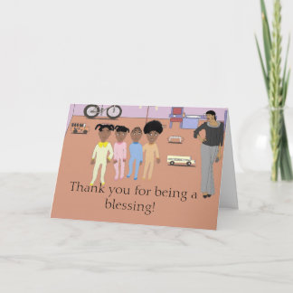 Thank you for being a blessing Card