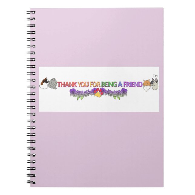 Thank You for Being a Friend Official Notebook (Front)