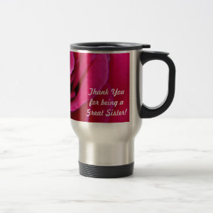 Thank You for being a Great Sister! Coffee Mugs