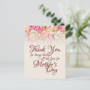 Thank you for being here - Mother's Day