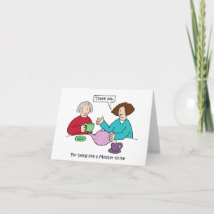 Thank You for Being Like a mother to Me Card