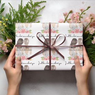 Thank you for being my bridesmaid wrapping paper