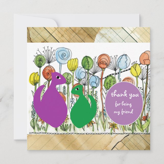 Thank you for being my friend (Front)