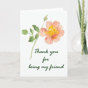 Thank You for Being My Friend Card