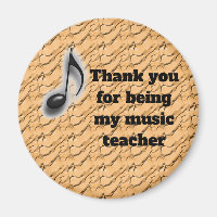 Thank You For Being My Music Teacher Appreciation