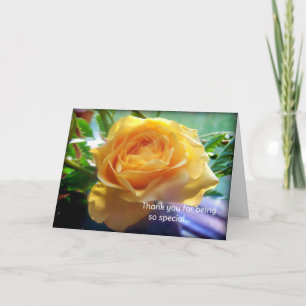 Thank you for being so special... card
