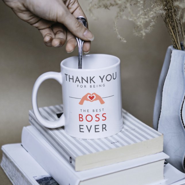 Thank You For Being The Best Boss Ever Coffee Mug (Creator Uploaded)