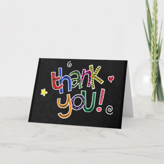 **THANK YOU** FOR BEING **YOU** CARD (Front)